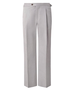 Брюки из шерсти и хлопка Corneliani