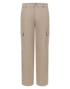 Хлопковые брюки-карго Burberry