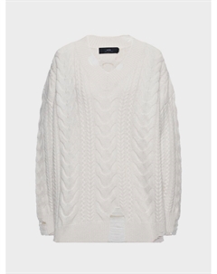 Кашемировый джемпер с V-вырезом Arch4