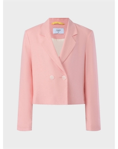 Пиджак укороченный двубортный, розовый Paade mode