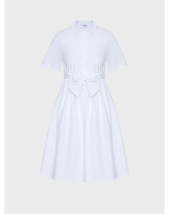 Платье на пуговицах, белое Aspesi