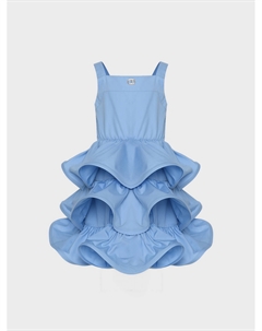 Платье на лямках, голубое Twinset