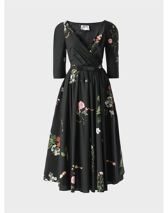 Платье миди, принт вишни Vivetta