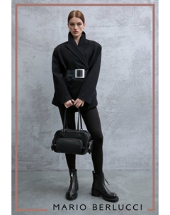 Ботильоны из натуральной кожи Mario berlucci