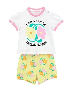 Пижама с коротким рукавом для маленькой девочки Original marines