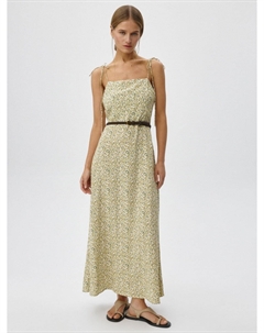 Платье макси с цветочным принтом Sela