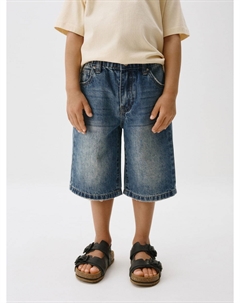 Удлиненные джинсовые шорты на резинке для мальчиков Sela