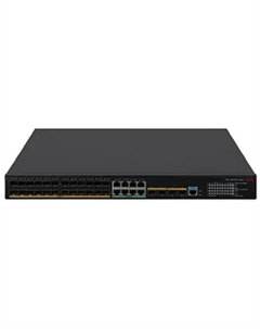 Коммутатор 9801A3PU S5570S-36F-EI L3 Ethernet Switch with 24*1000BASE-X SFP Ports, 8*10/100/1000BASE-T Ports and 4*1G/10G BASE-X SFP Plus Ports, W H3c