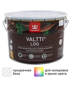 Антисептик для дерева Valtti Log база ЕС 9 л Tikkurila