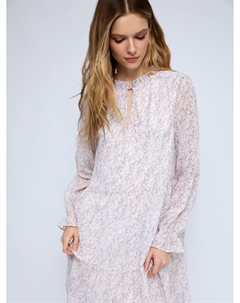 Шифоновое платье мини с цветочным принтом Zolla