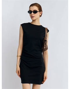 Платье без рукавов с драпировкой Zolla