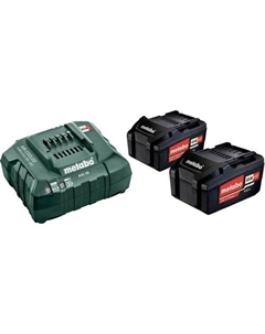 Батарея аккумуляторная Basic Set 4.0, 18В, 4Ач, Li-Ion, ЗУ в комплекте Metabo