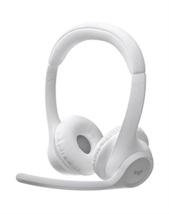 Гарнитура Zone 300, для компьютера, накладные, Bluetooth, белый Logitech