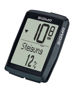 Велокомпьютер SIGMA, BC 14.0 WR, 14 функций, проводной, черный, 4-014210 Sigma