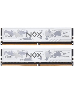 Оперативная память Apacer DDR5 32GB (2x16GB) 5200MHz NOX White (AH5U32G52C522MWAA-2)