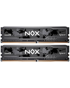 Оперативная память Apacer DDR5 32GB (2x16GB) 6000MHz NOX Black (AH5U32G60C622MBAA-2)