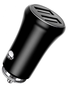 Автомобильное зарядное устройство TFN с двумя выходами USB 4.8 А, черный (TFN-CCRPD03) Tfn