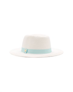 Соломенная пляжная шляпа Fedora с лентой Melissa odabash