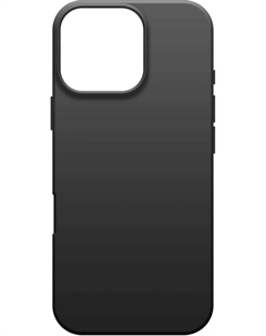 Чехол-накладка BoraSCO для смартфона Apple iPhone 16 Pro Max, силикон, черный (73525) Borasco