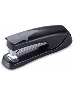 Степлер ручной до 20 листов, 100 скоб, черный, Half-strip Economic (5642BLCK) Kw-trio