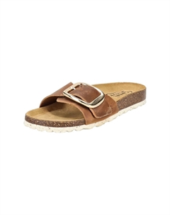 Кожаные мюли, цвет Natur Camel active