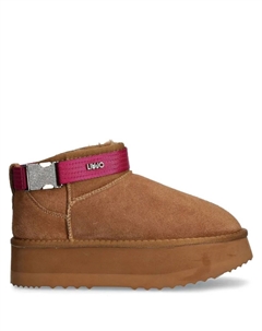 Замшевые сапоги, коричневый Liu jo