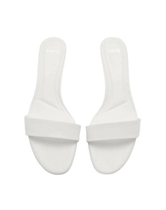 Мюли ANA, белый Mango