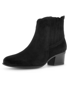 Сапоги в стиле вестерн "Сен-Тропе", ковбойские сапоги, ботинки, удобная обувь удобной ширины G (=широкая), черный Gabor