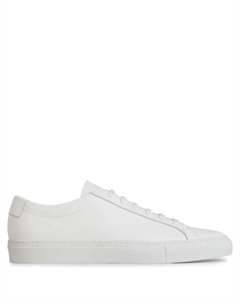 Низкие кожаные кеды, белый Common projects