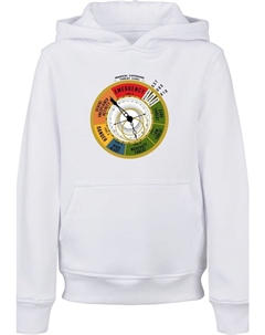 Пуловер с капюшоном, белый F4nt4stic