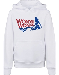 Пуловер с капюшоном, белый F4nt4stic