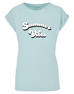 Рубашка Summer Vibes, светло-синий Merchcode