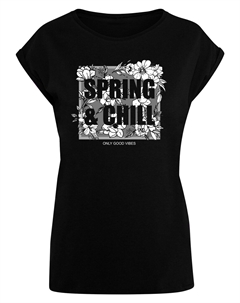 Рубашка Spring And Chill, черный Merchcode