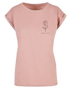 Рубашка Spring - Tulip Flower, пастельно-розовый Merchcode