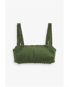 Лиф бикини-бандо на резинке, зеленый Next