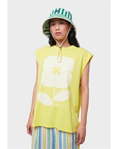 Футболка с принтом FLOWER, желтый Bobo choses