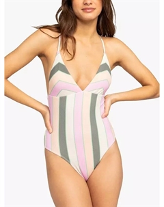 Купальник Vista Stripe, цвет agave green Roxy