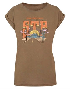 Футболка Stone Temple Pilots - Desert Highway, коричневый Merchcode