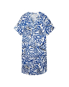 Повседневное платье, синий Tom tailor