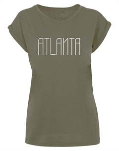 Рубашка Atlanta X, оливковый Merchcode