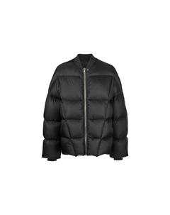Пуховик унисекс черный, черный Rick owens
