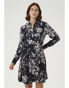 Платье-рубашка, черный Kaffe
