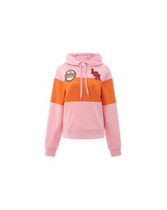 Свитшот женский в полоску, розовый / оранжевый Burberry