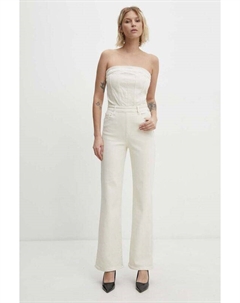 Джинсовый комбинезон, бежевый Answear lab