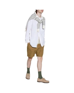 Шорты-карго унисекс светло-коричневые, коричневый Uniqlo