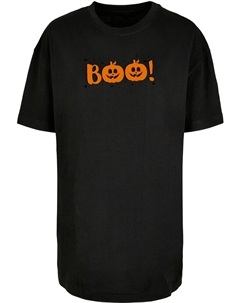 Топ оверсайз Oversized Shirt Halloween - Boo Pumpkin, черный Merchcode
