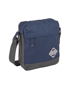 Сумка через плечо Satipo, нейлон, эмблема, однотонная, мужская, синий Camel active