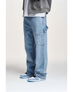 Джинсы свободного кроя ELADAN WORKER BAGGY, цвет light blue 2y studios
