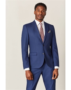 Приталенный пиджак, синий Next