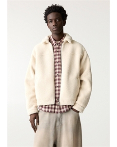 Зимняя куртка, бежевый Pull & bear